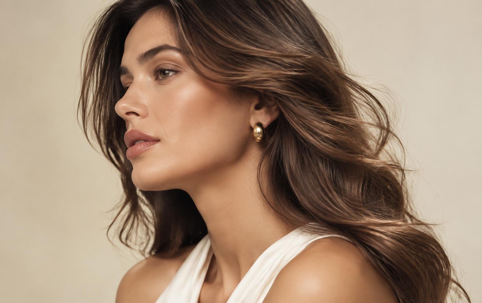 Stylish haircut inspiration showing a modern hairstyle